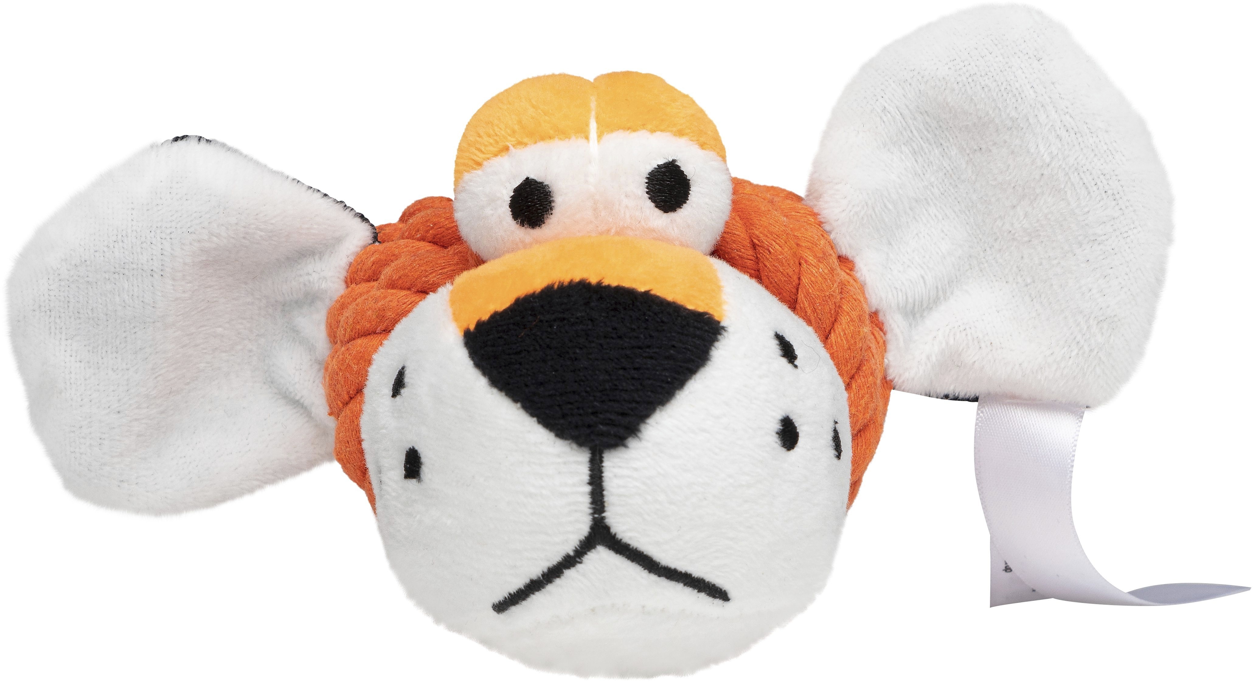 Benodigdheden MBW MiniFeet® Dog Toy Knotted Animal Tiger voor bedrukking &amp; borduring