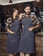 Schorten KARLOWSKY BIB APRON JEANS-STYLE voor bedrukking &amp; borduring