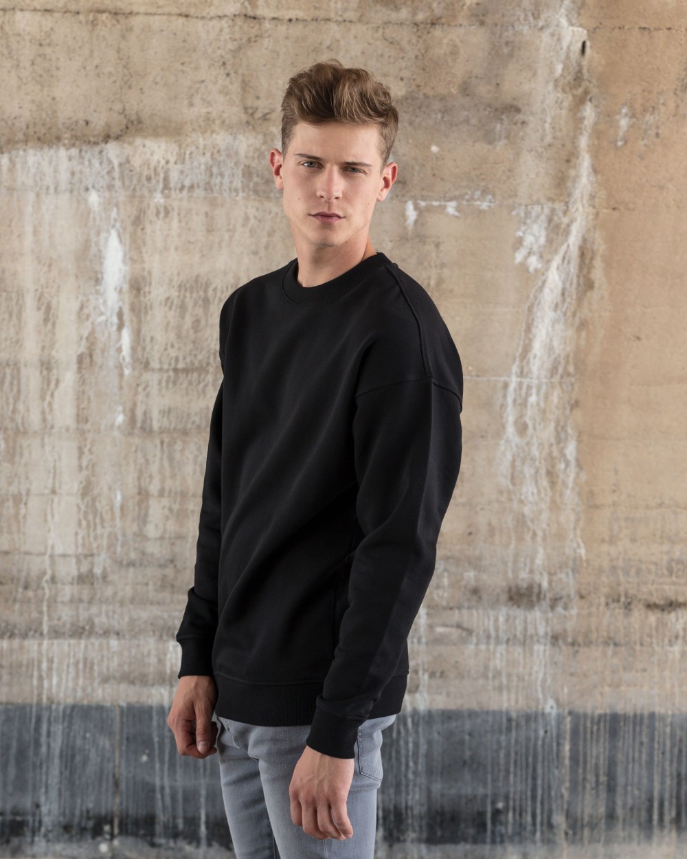 Sweaters & hoodies BUILD YOUR BRAND SWEAT CREWNECK voor bedrukking &amp; borduring