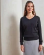 Sweaters & hoodies PREMIER Women's v-neck knitted sweater voor bedrukking &amp; borduring