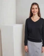 PREMIER Women's v-neck knitted sweater Sweatshirts personalisierbar