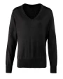 Sweaters & hoodies PREMIER Women's v-neck knitted sweater voor bedrukking &amp; borduring