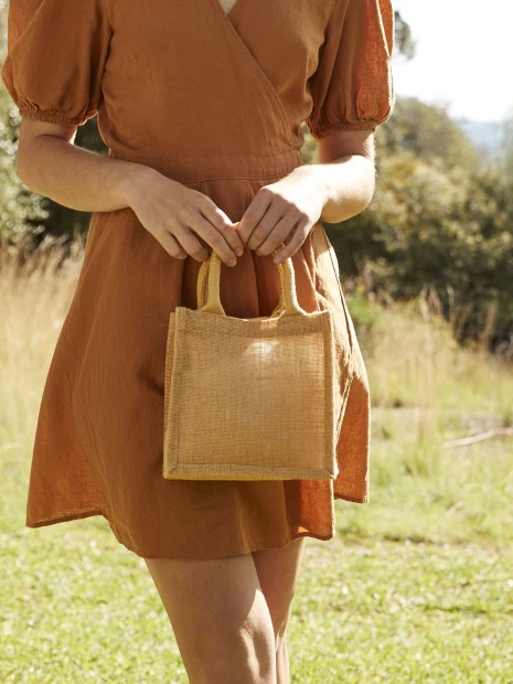 Sacs & Bagagerie à personnaliser WESTFORDMILL JUTE PETITE GIFT BAG 