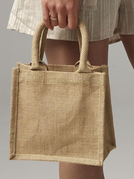 Sacs & Bagagerie à personnaliser WESTFORDMILL JUTE PETITE GIFT BAG 