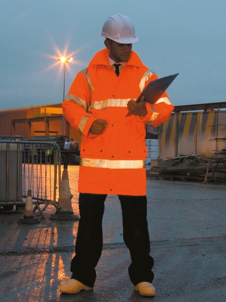 Vestes à personnaliser RESULT Parka de sécurité High Viz 