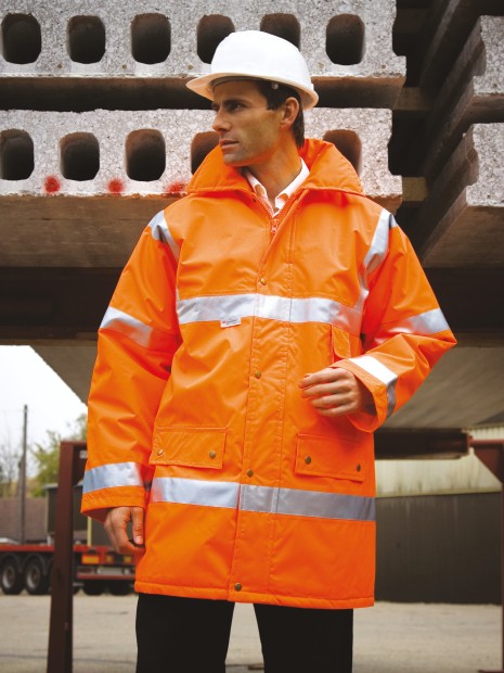 Vestes à personnaliser RESULT Parka de sécurité High Viz 