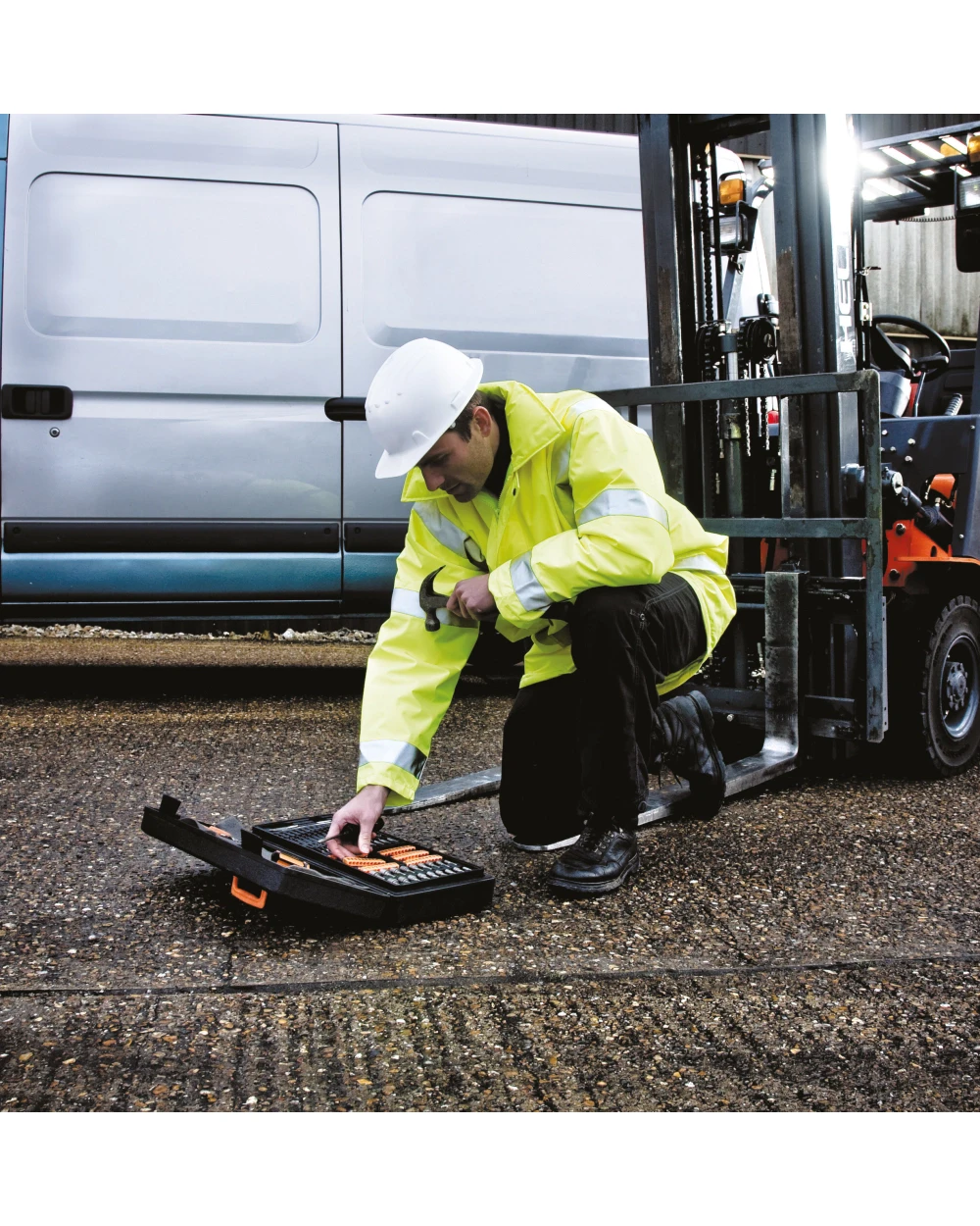 Jassen RESULT Hi-Vis Safety veiligheidsjas voor bedrukking &amp; borduring