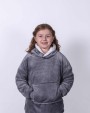 Sweaters & hoodies RIBBON The Kids Ribbon oversized cosy reversible sherpa hoodie voor bedrukking &amp; borduring