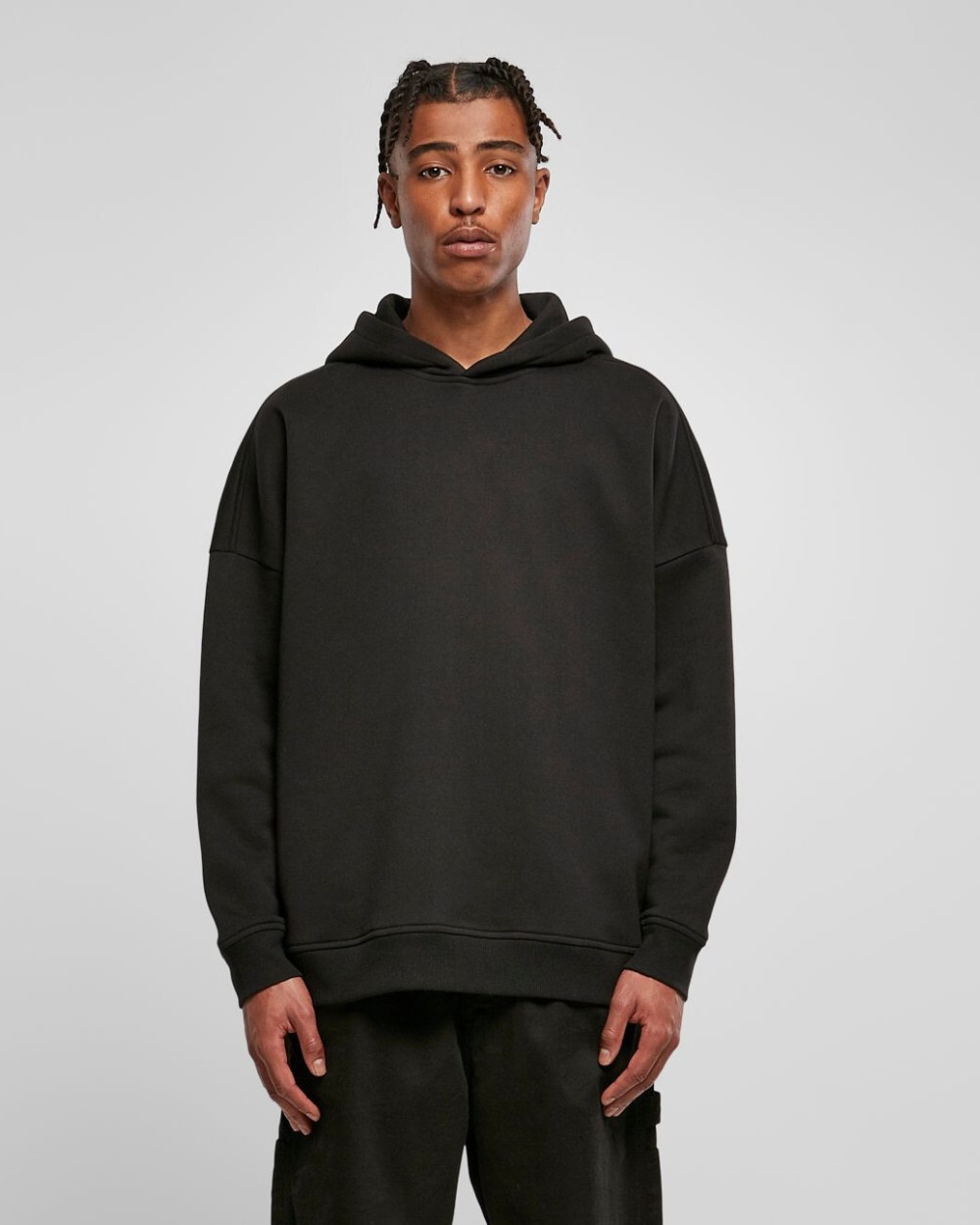 Sweat-shirts personnalisable BUILD YOUR BRAND OVERSIZED CUT ON SLEEVE HOODY