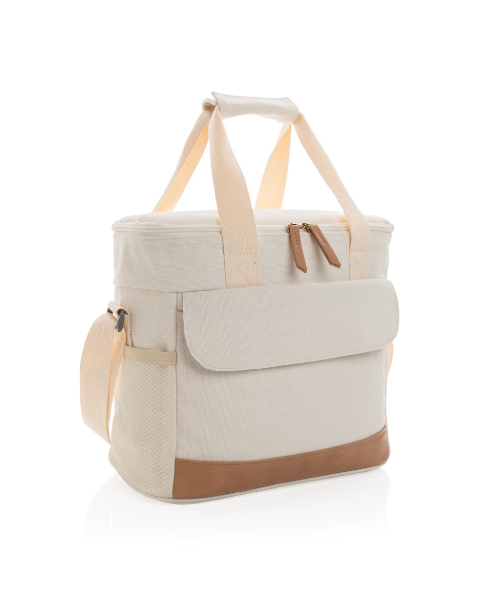 Tassen & Zakken 4DO Impact AWARE™ 16 oz. recycled canvas koeltas voor bedrukking &amp; borduring