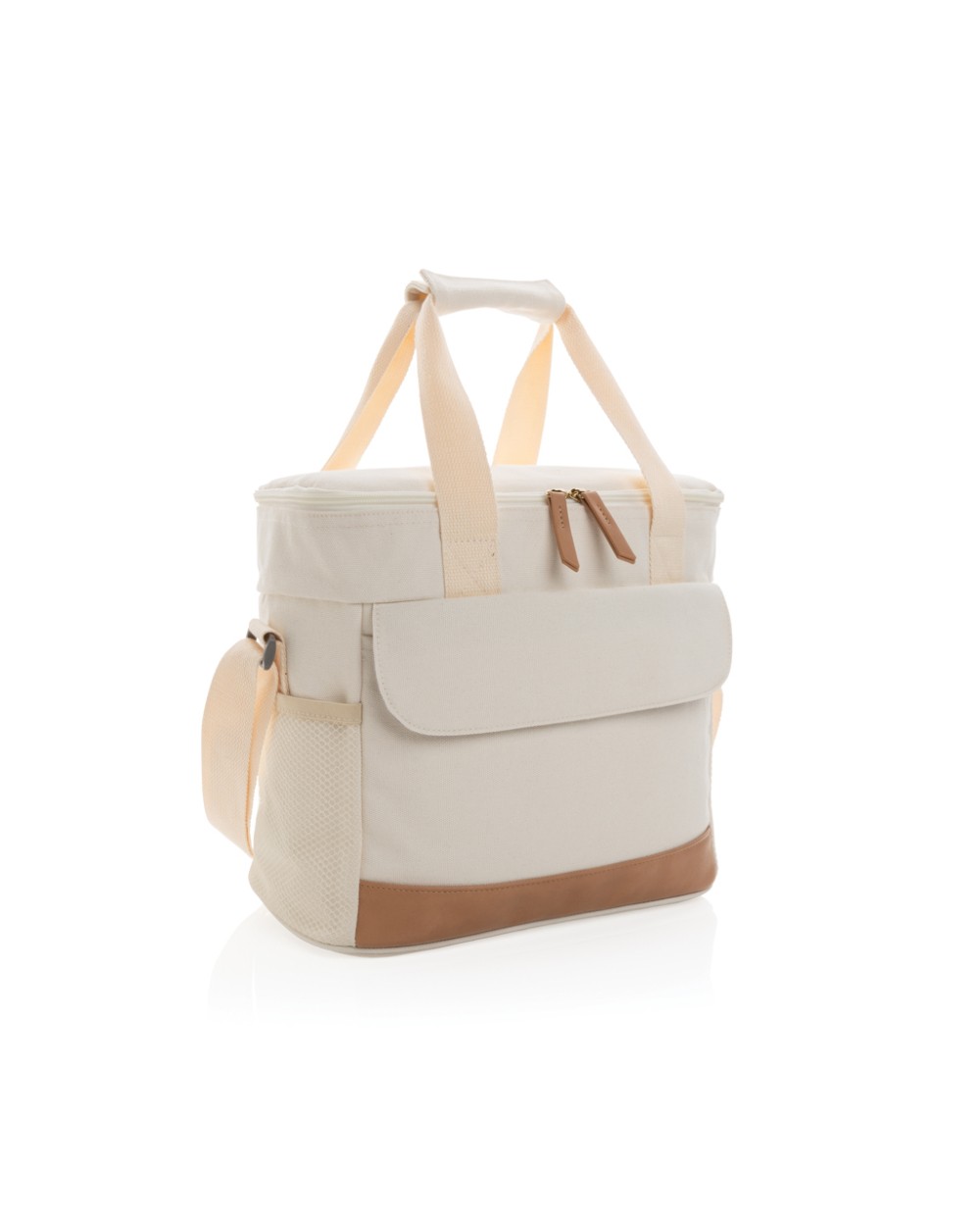 Tassen & Zakken 4DO Impact AWARE™ 16 oz. recycled canvas koeltas voor bedrukking &amp; borduring