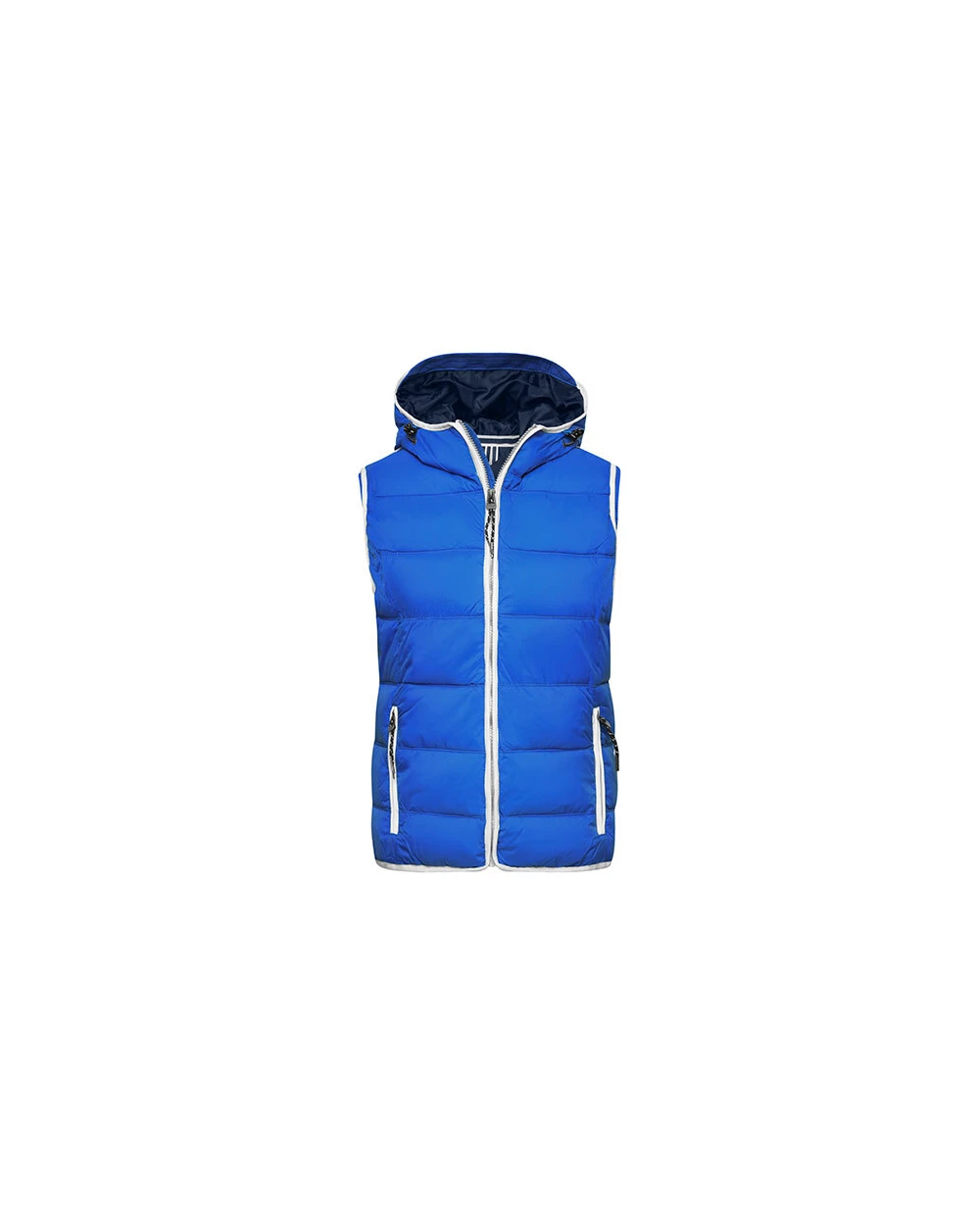 Jassen JAMES & NICHOLSON Ladies` Maritime Vest voor bedrukking &amp; borduring