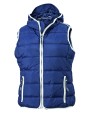 JAMES & NICHOLSON Ladies` Maritime Vest Jacken personalisierbar