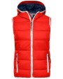 JAMES & NICHOLSON Ladies` Maritime Vest Jacken personalisierbar