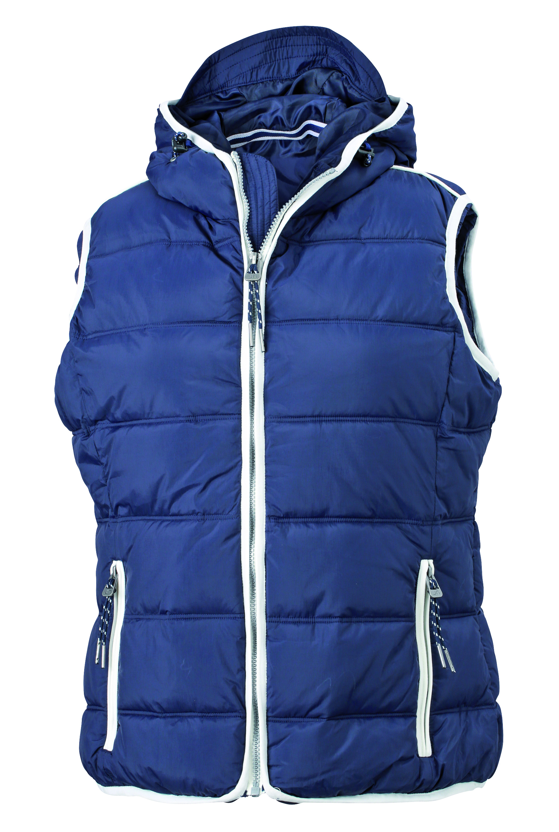 Jassen JAMES & NICHOLSON Ladies` Maritime Vest voor bedrukking &amp; borduring