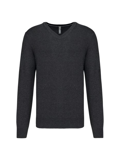 KARIBAN Pullover premium col V /api/colors/30bcf50b-6cf7-4bbe-8e7a-c8d20e5a3658 personnalisable