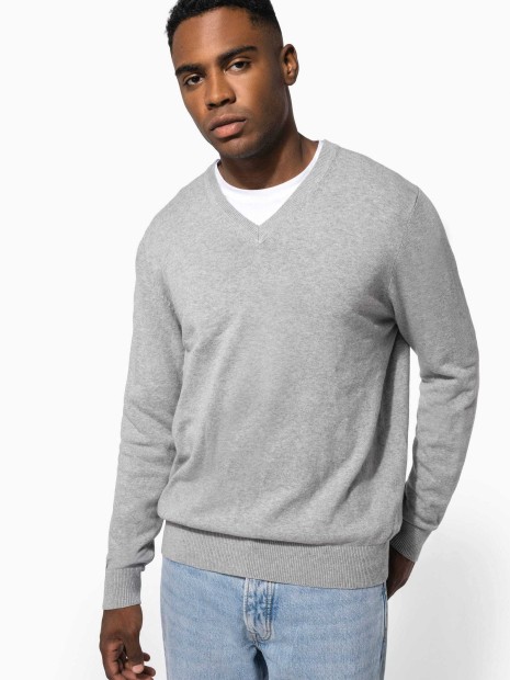 Pulls à personnaliser KARIBAN Pullover premium col V 