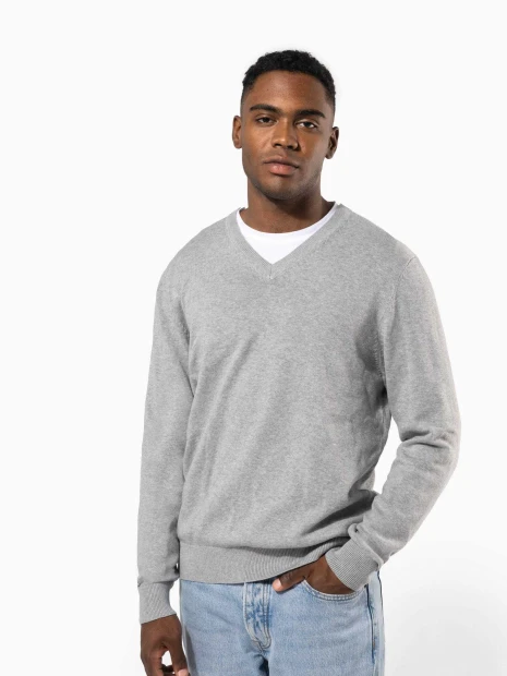 Pulls à personnaliser KARIBAN Pullover premium col V 