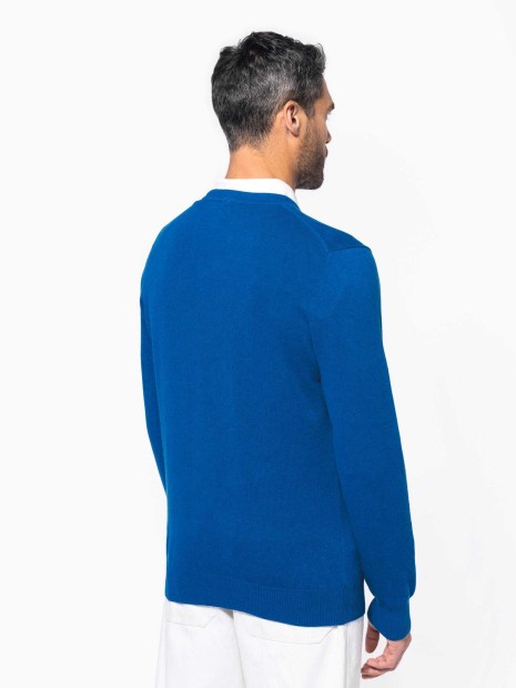 Pulls à personnaliser KARIBAN Pullover premium col V 