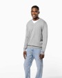 KARIBAN Premium-Pullover mit V-Ausschnitt Pullovers personalisierbar