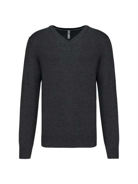 KARIBAN Pullover premium col V /api/colors/30bcf50b-6cf7-4bbe-8e7a-c8d20e5a3658 personnalisable