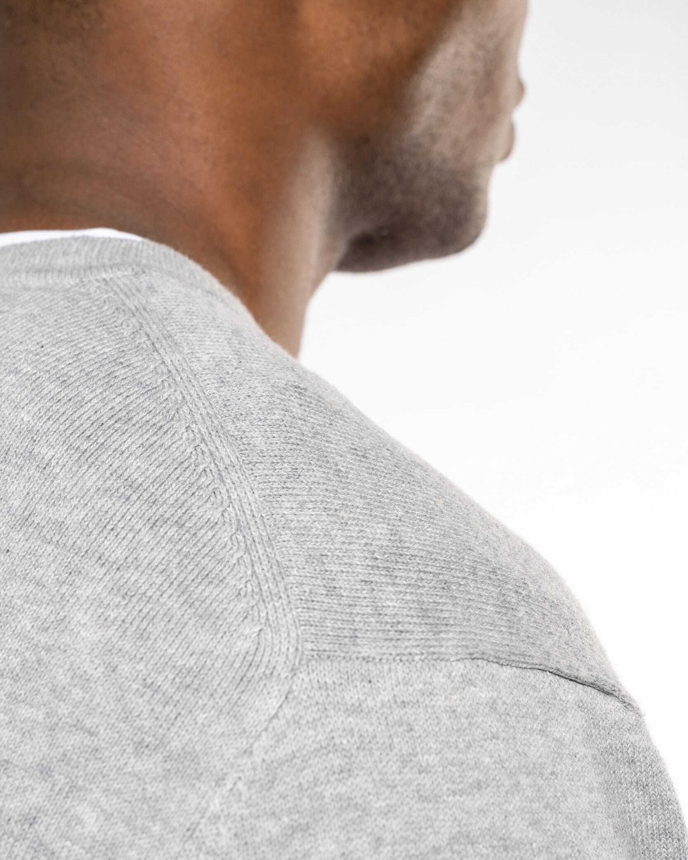 KARIBAN Premium-Pullover mit V-Ausschnitt Pullovers personalisierbar