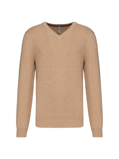 KARIBAN Pullover premium col V /api/colors/31c8dbaf-3a41-481a-9ed7-f8a4643dde10 personnalisable