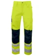 Pantalons personnalisable PROJOB 6532 PANTALON POLYCOTON PRIO - EN ISO 20471 CLASSE 2