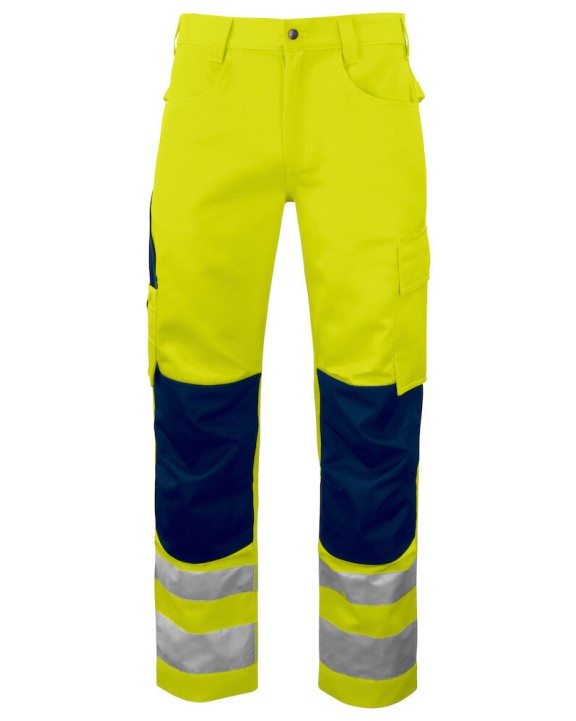 Pantalons personnalisable PROJOB 6532 PANTALON POLYCOTON PRIO - EN ISO 20471 CLASSE 2