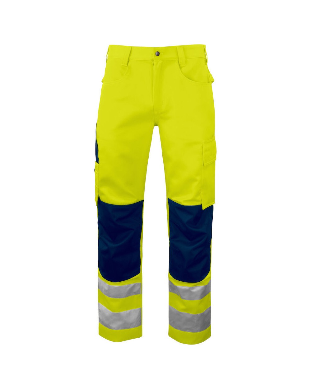 Broeken PROJOB 6532 SIGNALISATIEBROEK MET KNIEZAKKEN EN ISO 20471 KLASSE 2 voor bedrukking &amp; borduring