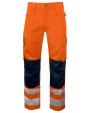 Pantalons personnalisable PROJOB 6532 PANTALON POLYCOTON PRIO - EN ISO 20471 CLASSE 2