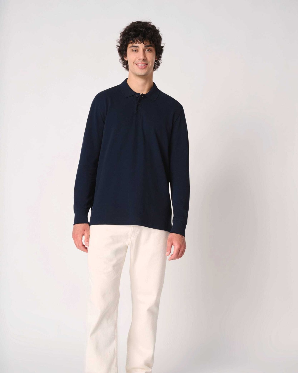 IDEAL BASIC BRAND LSL Herren Piqué-Poloshirt Poloshirts personalisierbar