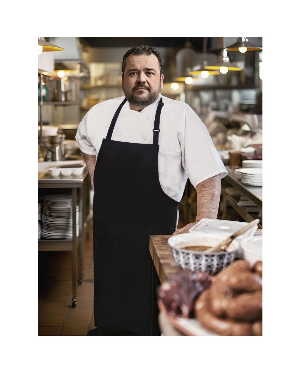 KARLOWSKY XXL OVERSIZED BIB APRON BASIC WITH BUCKLE AND POCKET Baby Artikeln personalisierbar