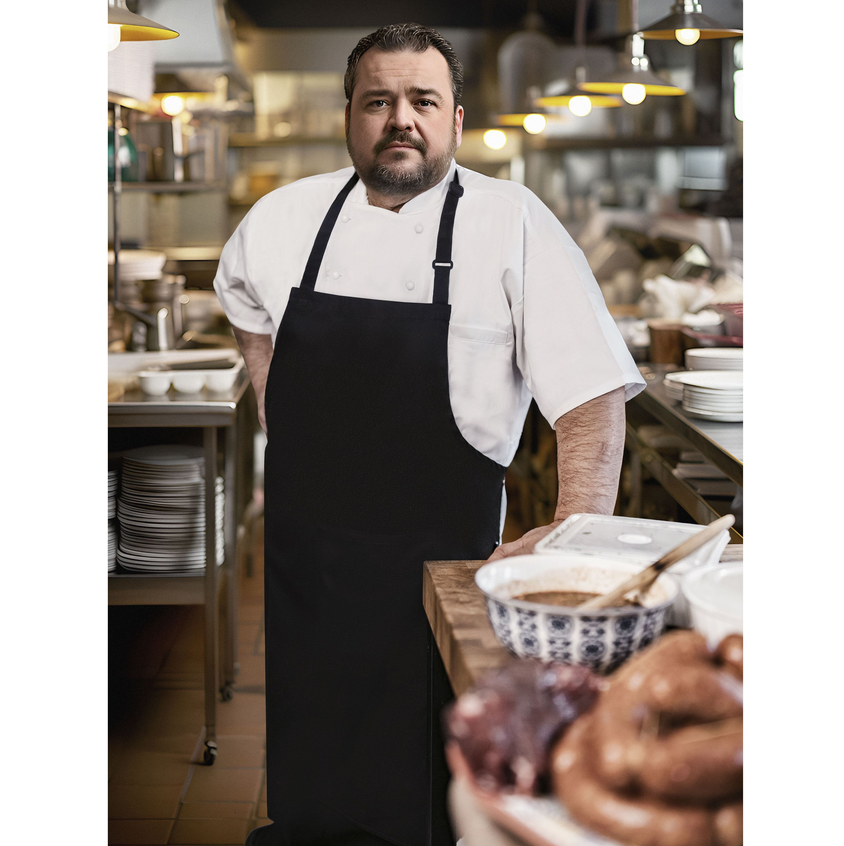 KARLOWSKY XXL OVERSIZED BIB APRON BASIC WITH BUCKLE AND POCKET Baby Artikeln personalisierbar