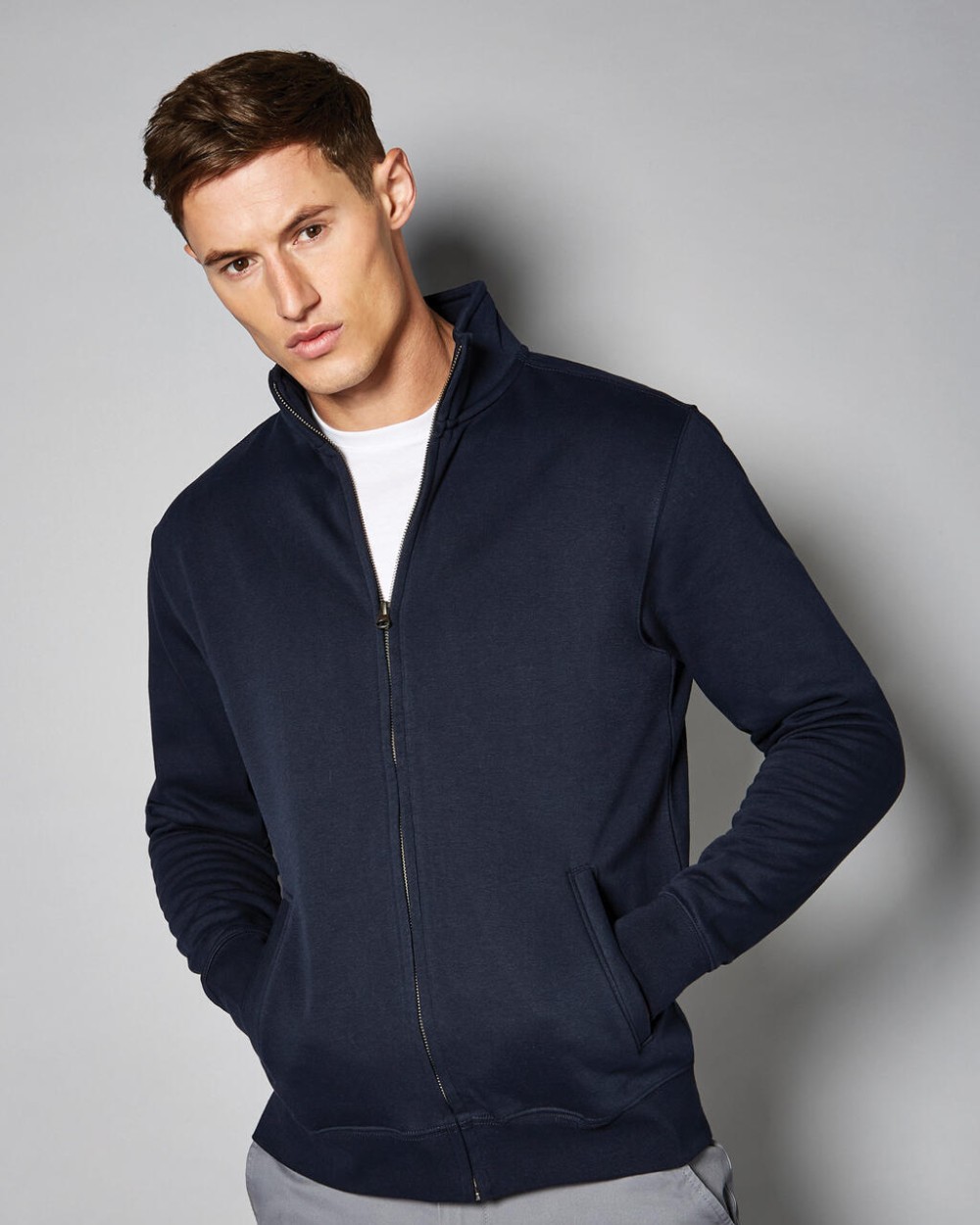 Sweat-shirts personnalisable KUSTOM KIT Regular Fit Zipped Sweatshirt