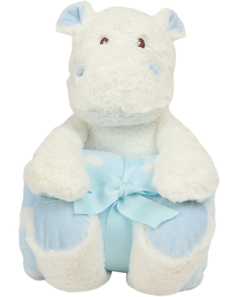 Accessoires personnalisable MUMBLES Peluche hippopotame avec couverture