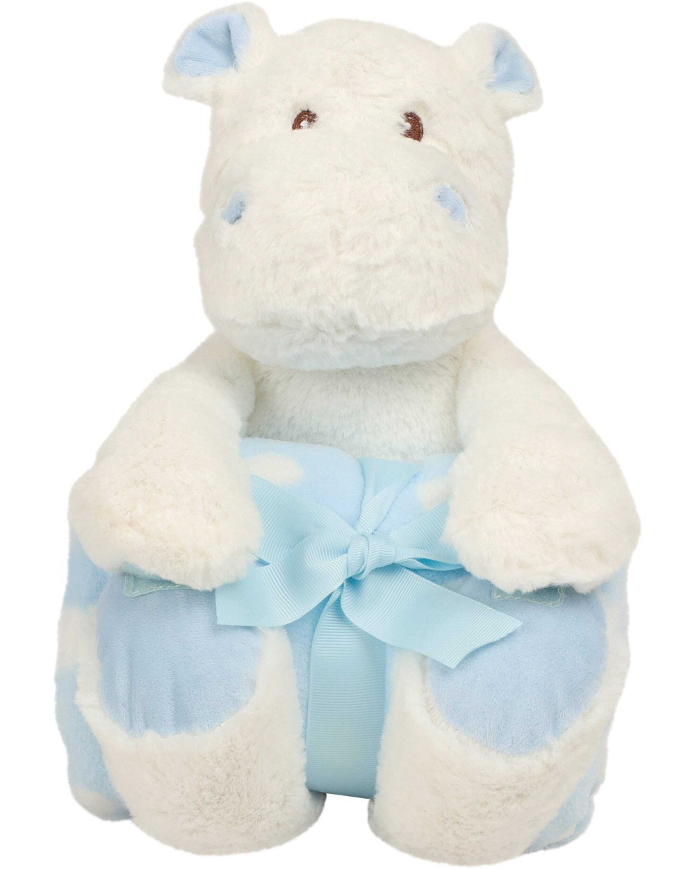 Accessoires personnalisable MUMBLES Peluche hippopotame avec couverture
