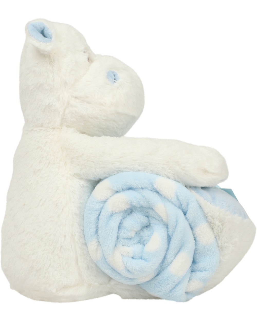 Accessoires personnalisable MUMBLES Peluche hippopotame avec couverture