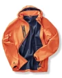 Softshells RESULT Gerecyclede 3-laags uniseks softshelljack met capuchon. voor bedrukking &amp; borduring
