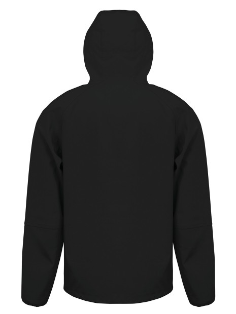 RESULT Veste Softshell 3 couches recyclée à capuche unisexe /api/colors/b9fdad4a-5e94-45cb-8c03-c08b349b28c3 personnalisable