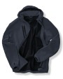 RESULT Recycelte 3-Lagen-Softshell-Jacke mit Kapuze, Unisex Softshells personalisierbar