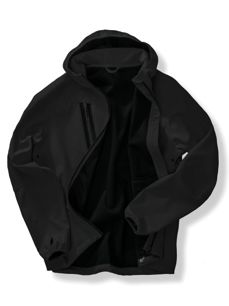 RESULT Veste Softshell 3 couches recyclée à capuche unisexe /api/colors/b9fdad4a-5e94-45cb-8c03-c08b349b28c3 personnalisable