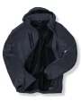 Softshells RESULT Gerecyclede 3-laags uniseks softshelljack met capuchon. voor bedrukking &amp; borduring