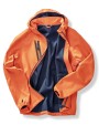 Softshells RESULT Gerecycled 3-laags unisex softshell jacket met capuchon. voor bedrukking &amp; borduring