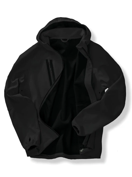 RESULT Veste Softshell 3 couches recyclée à capuche unisexe /api/colors/b9fdad4a-5e94-45cb-8c03-c08b349b28c3 personnalisable