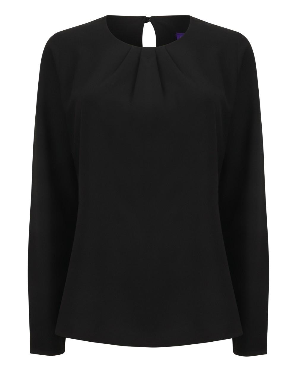 T-shirts HENBURY Blouse met lange mouwen voor bedrukking &amp; borduring