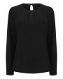 HENBURY Bluse mit langen Ärmeln T-Shirts personalisierbar