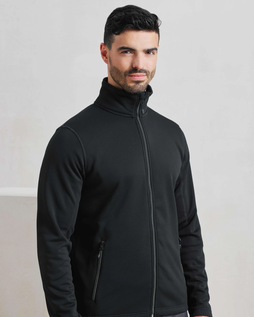 PREMIER Men's spun-dyed sustainable zip-through sweatshirt Sweatshirts personalisierbar