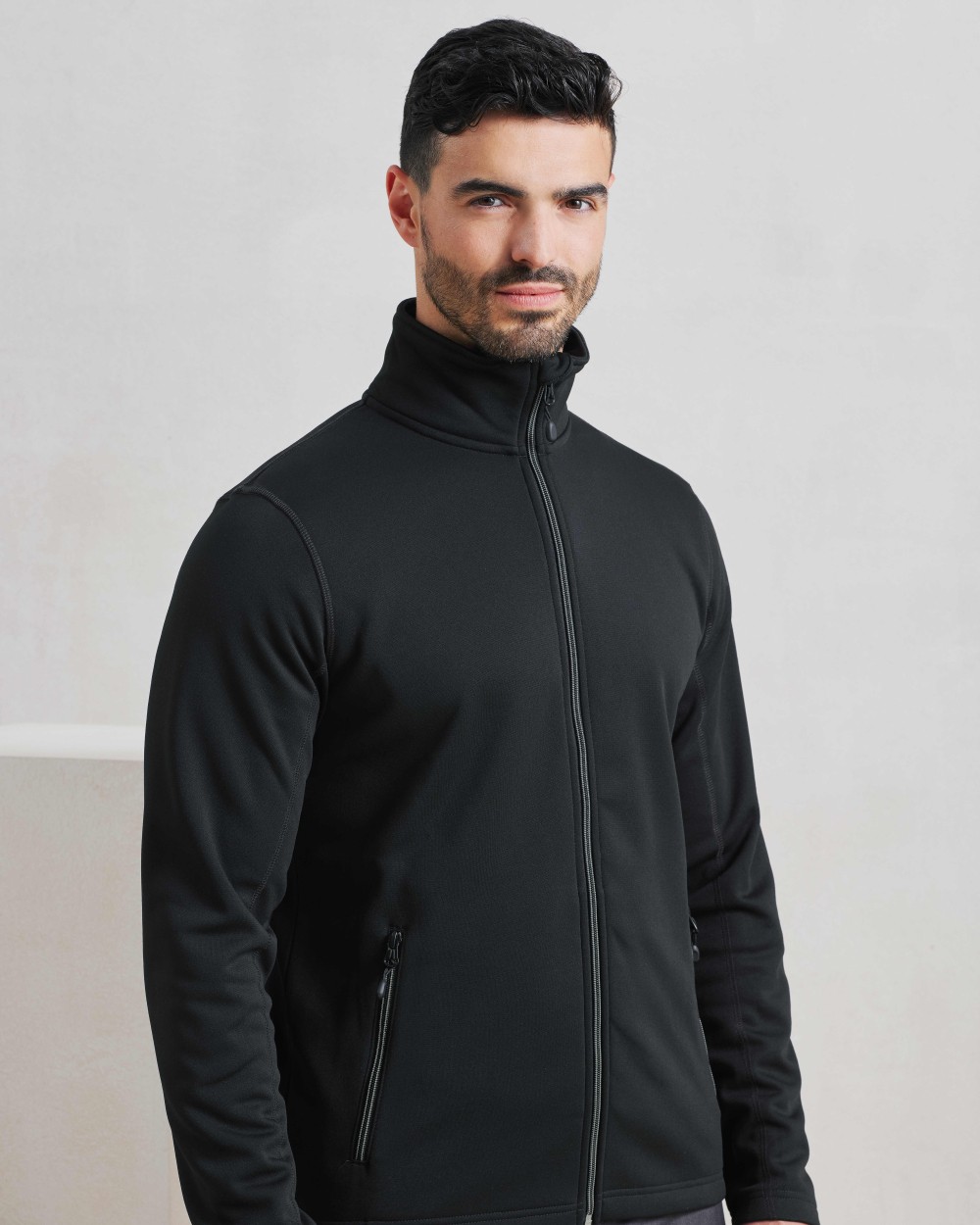 PREMIER Men's spun-dyed sustainable zip-through sweatshirt Sweatshirts personalisierbar