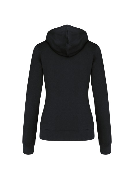 KARIBAN Sweat-shirt zippé capuche contrastée femme /api/colors/09f91aac-0792-4d96-adcd-10a6ab672e30 personnalisable
